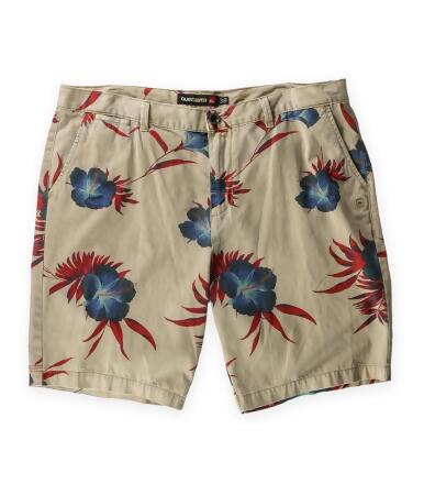 Quiksilver Mens Krandy Flower Casual Denim Shorts - 38