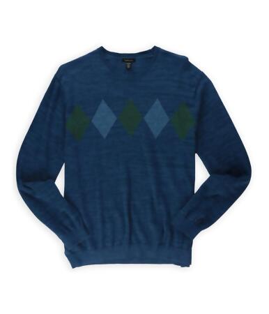Van Heusen Mens Argyle Pullover Sweater - S