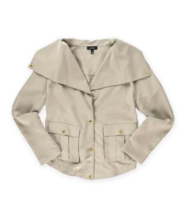 Apt. 9 Womens Pleated Shirt Jacket - S