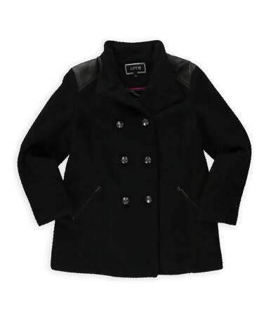 Apt. 9 Womens Boucle' Double Breasted Military Jacket - M