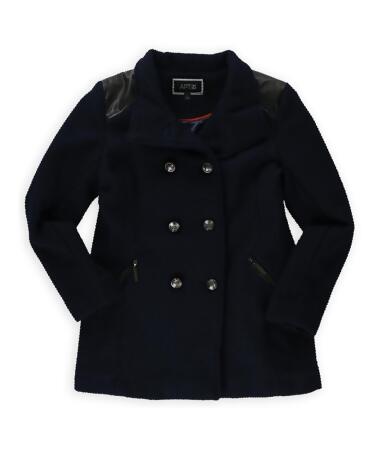 Apt. 9 Womens Boucle' Double Breasted Military Jacket - L