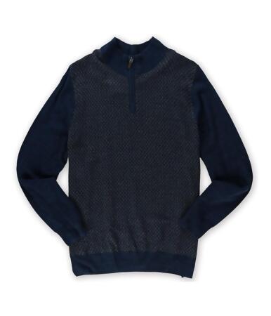 Dockers Mens Herringbone Quarter Zip Pullover Sweater - 3XL