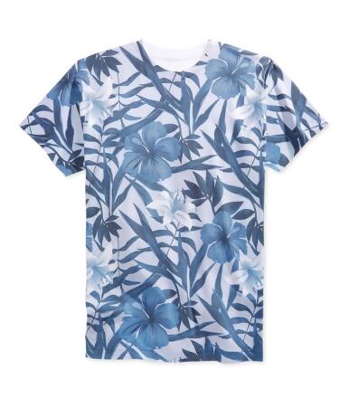 Univibe Mens Back On The Island Graphic T-Shirt - M