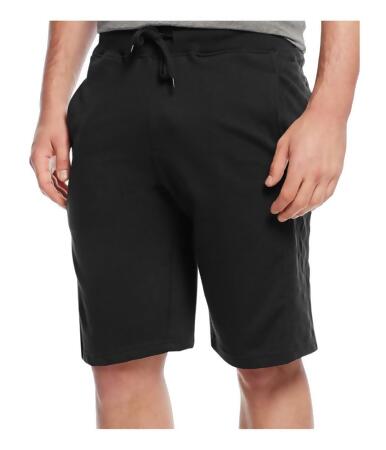 Univibe Mens Quilted Panel Athletic Sweat Shorts - S