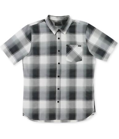 O'neill Mens Ellis Plaid Pocket Button Up Shirt - S