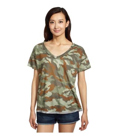 Vans Womens Platoon 66 Print Graphic T-Shirt - S