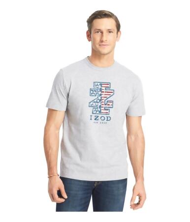 Izod Mens Americana Graphic T-Shirt - LT