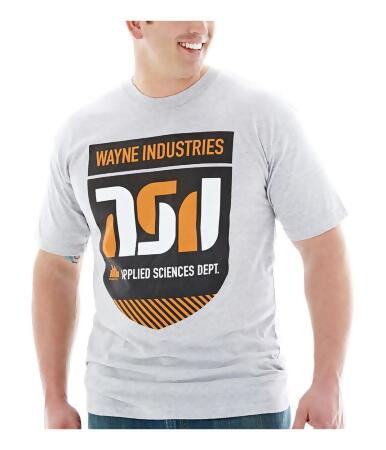 Bioworld Mens Wayne Industries Graphic T-Shirt - Big 2X