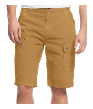 Guess Mens Paul Poplin Casual Cargo Shorts - 33