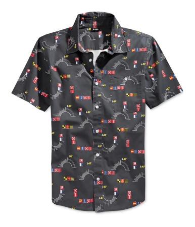 Lrg Mens Above The Deck Button Up Shirt - S