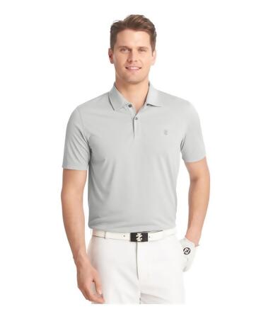 Izod Mens Island Time Heather Rugby Polo Shirt - XL