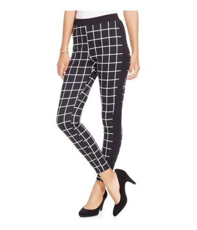 Material Girl Womens Printed Tuxedo Casual Trousers - S