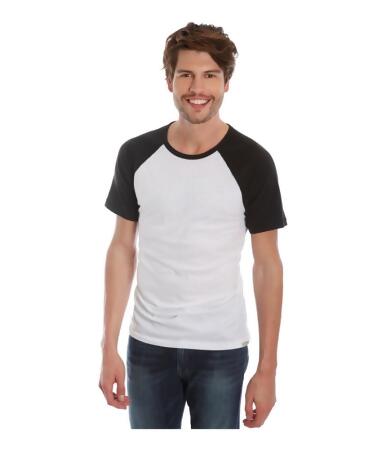 Lucky Brand Mens Raglan Basic T-Shirt - S