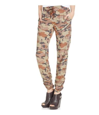 American Rag Womens Printed Ruched-Hem Casual Trousers - S