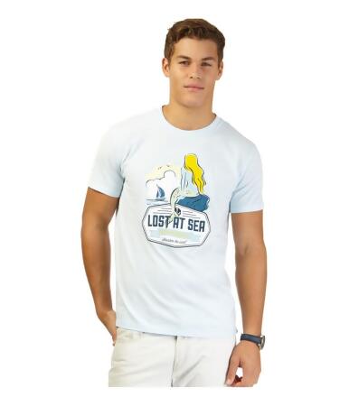 Nautica Mens Mermaid Graphic T-Shirt - XL