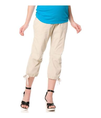 Motherhood Womens Secret Fit Belly Casual Convertible Pants - M