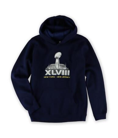 Nfl Team Apparel Boys Super Bowl Xlviii Hoodie Sweatshirt - L (14-16)