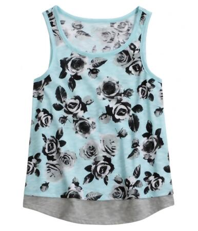 Justice Girls Floral Layered Tank Top - 5