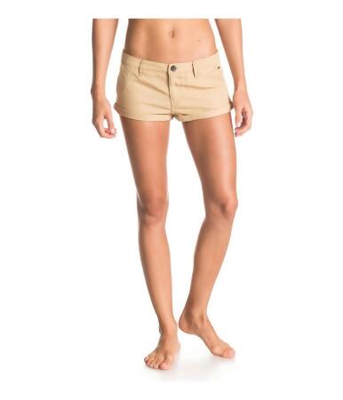 Roxy Womens Cheeky Cuffed Casual Chino Shorts - 26