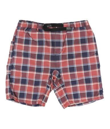 Ralph Lauren Mens Plaid Belted Casual Walking Shorts - XL