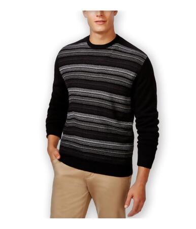 Weatherproof Mens Marled Striped Pullover Sweater - M