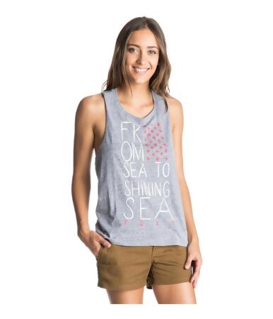 Roxy Womens Shining Sea Racerback Tank Top - XS