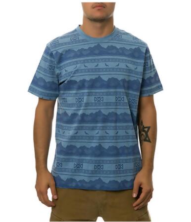 Staple Mens The Gobi Print Graphic T-Shirt - M