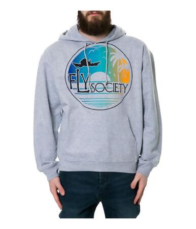 Fly Society Mens The Fly Life Hoodie Sweatshirt - L