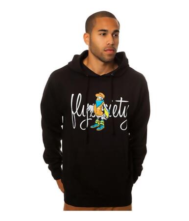 Fly Society Mens The For The Birds Hoodie Sweatshirt - 2XL