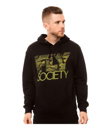 Fly Society Mens The Snakeskin Fly Hoodie Sweatshirt - XL