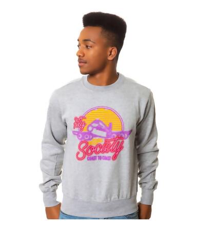 Fly Society Mens The Neon Dreams Sweatshirt - XL