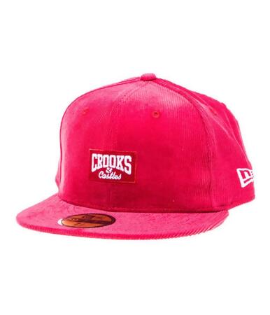 Crooks Castles Mens The Core Logo Fitted Baseball Cap - 7 1/4