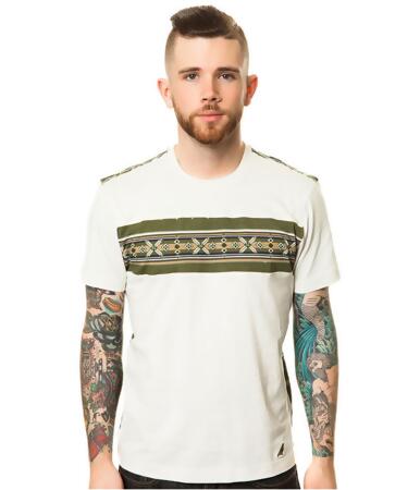 Staple Mens The Pryce Pieced Tee Graphic T-Shirt - 2XL