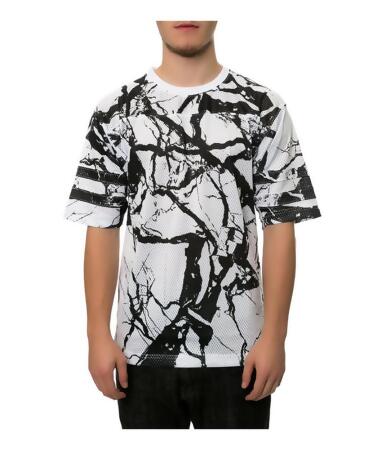 Dope Mens The Carrara Football Jersey Graphic T-Shirt - L