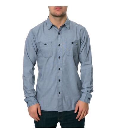 Ambig Mens The Willis Ls Button Up Shirt - S