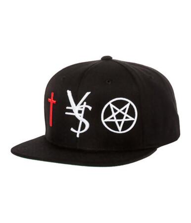 Black Scale Mens The Vs Snapback Baseball Cap - One Size