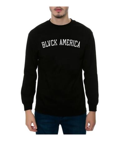 Black Scale Mens The Blvck America Ls Graphic T-Shirt - L