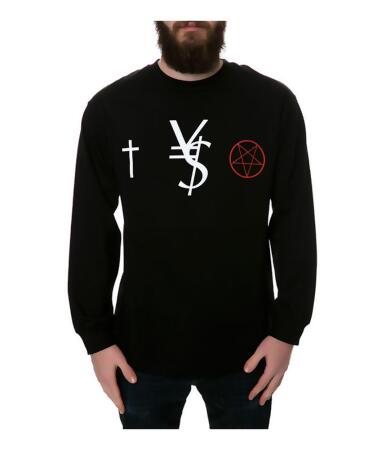 Black Scale Mens The Vs Ls Graphic T-Shirt - XL