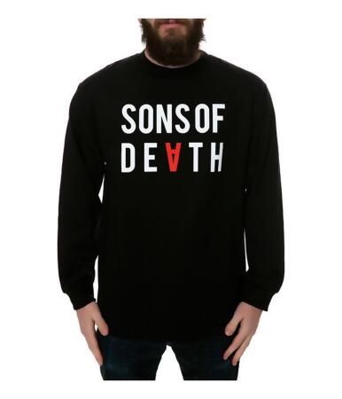 Black Scale Mens The Sons Of Death Ls Graphic T-Shirt - M
