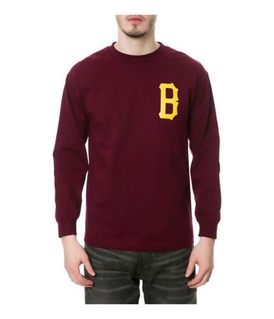 Black Scale Mens The B Logo Ls Graphic T-Shirt - L