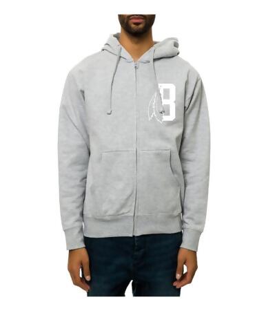 Black Scale Mens The Feather B Logo Fz Hoodie Sweatshirt - XL