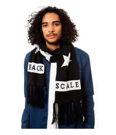 Black Scale Mens The Hide Seek Scarf - Long (60 in. And Up)
