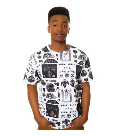 Crooks Castles Mens The Shriners Graphic T-Shirt - S