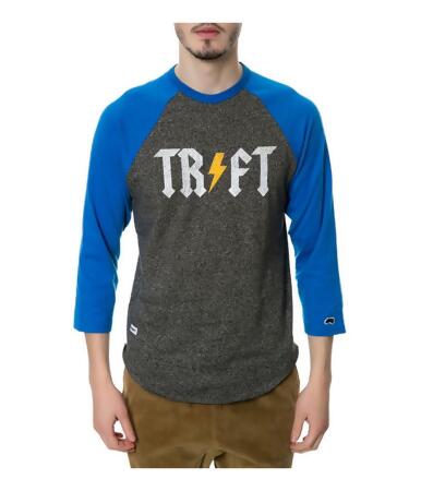 Trukfit Mens The Tr-Ft Raglan Graphic T-Shirt - S