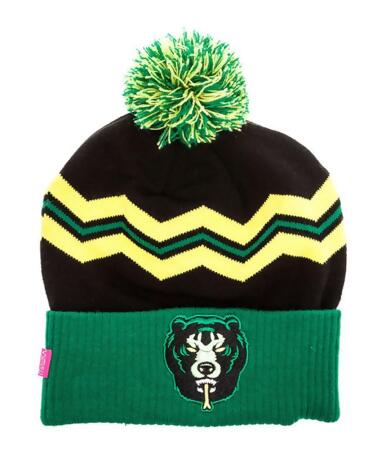 Mishka Mens The Death Adder Vintage Pom Beanie Hat - One Size