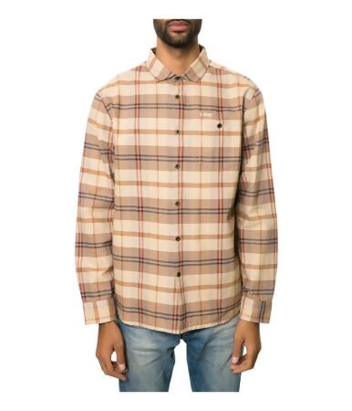 Kr3w Mens The Easy Rider Ls Button Up Shirt - M