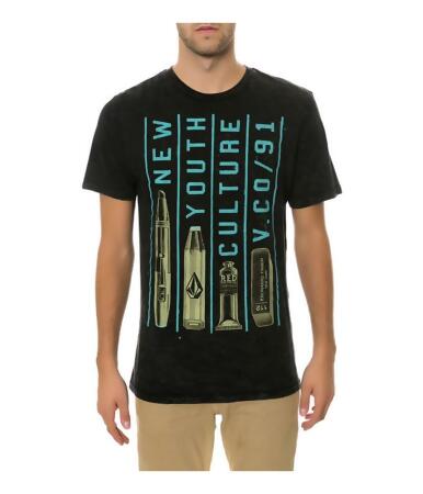 Volcom Mens The Stone Supplies Graphic T-Shirt - M