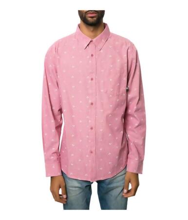 Fourstar Clothing Mens The Calico Ls Button Up Shirt - S