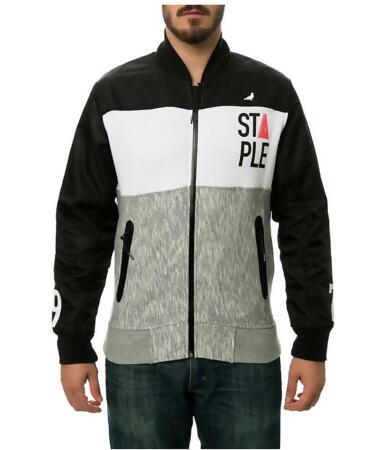 Staple Mens The Tour Track Jacket Sweatshirt - S