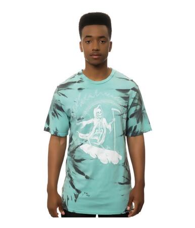 Rook Mens The Ride Or Die Tie Dye Graphic T-Shirt - L